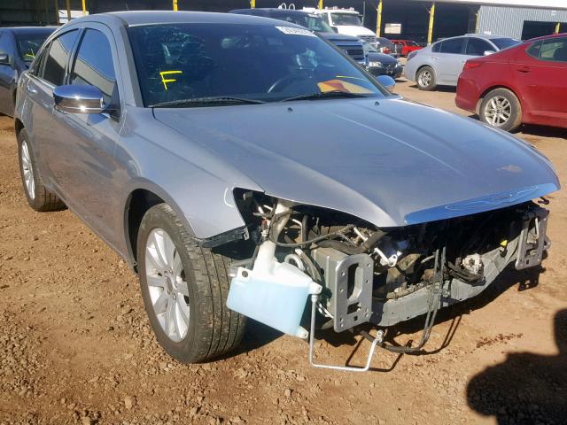 1C3CCBCG7DN683658 - 2013 CHRYSLER 200 LIMITE GRAY photo 1