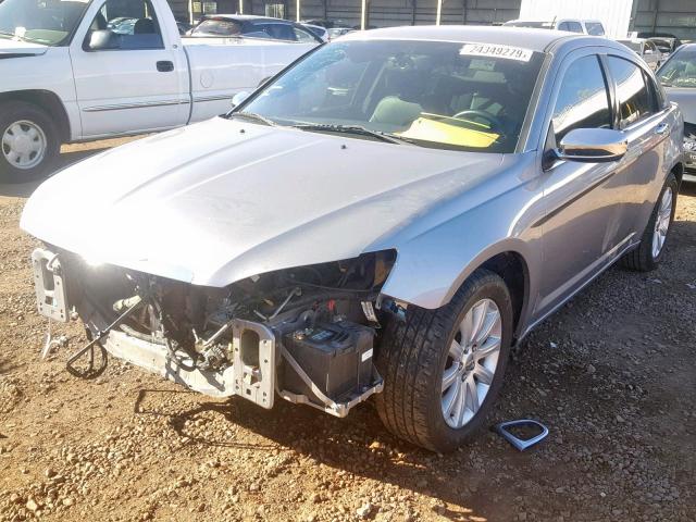 1C3CCBCG7DN683658 - 2013 CHRYSLER 200 LIMITE GRAY photo 2