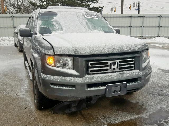 2HJYK16558H521630 - 2008 HONDA RIDGELINE GRAY photo 1