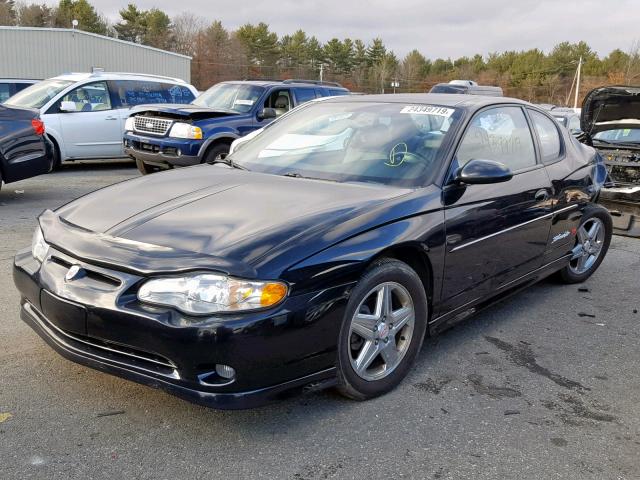 2G1WZ151749448540 - 2004 CHEVROLET MONTE CARL 黑色 照片 2
