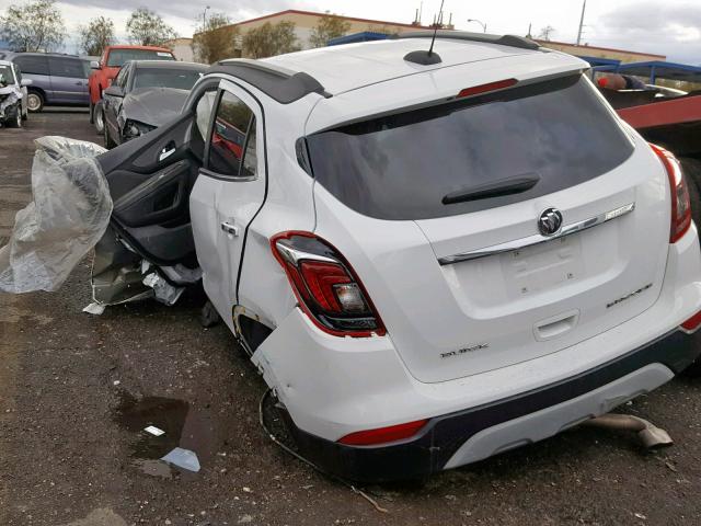 KL4CJASB9HB097207 - 2017 BUICK ENCORE PRE WHITE photo 3