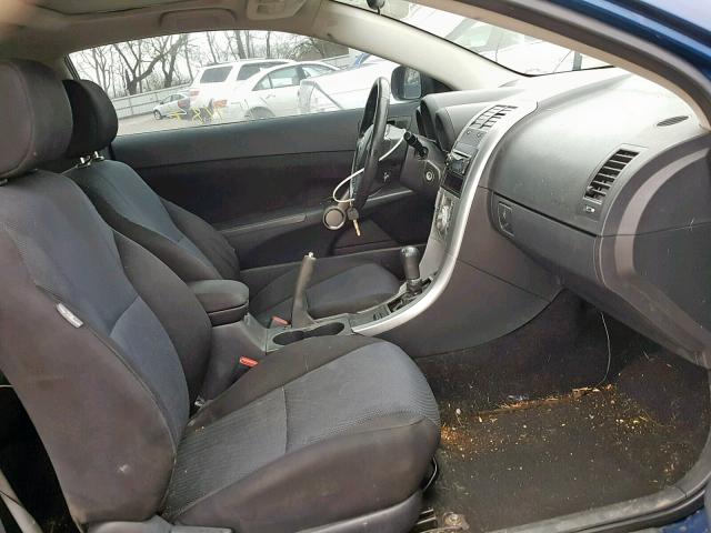 JTKDE167780260283 - 2008 TOYOTA SCION TC 蓝色 照片 5