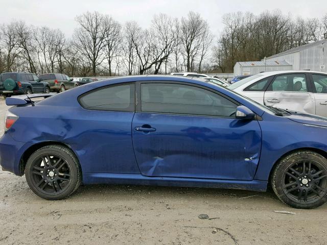 JTKDE167780260283 - 2008 TOYOTA SCION TC 蓝色 照片 9