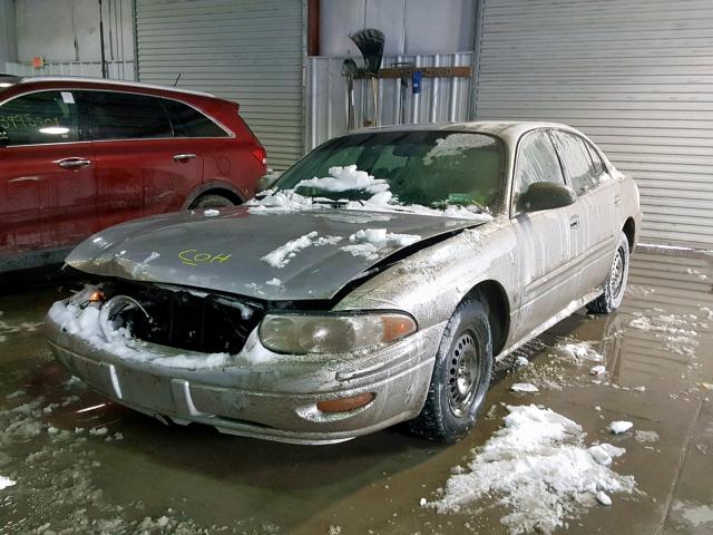 1G4HP52K944109349 - 2004 BUICK LESABRE CU SILVER photo 2