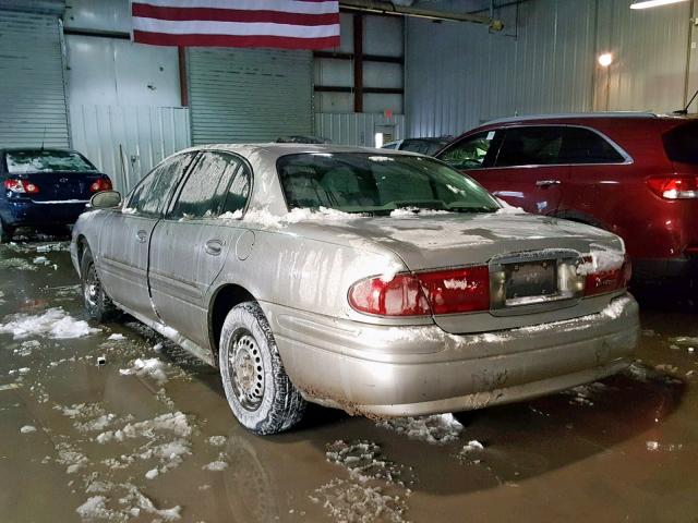 1G4HP52K944109349 - 2004 BUICK LESABRE CU SILVER photo 3