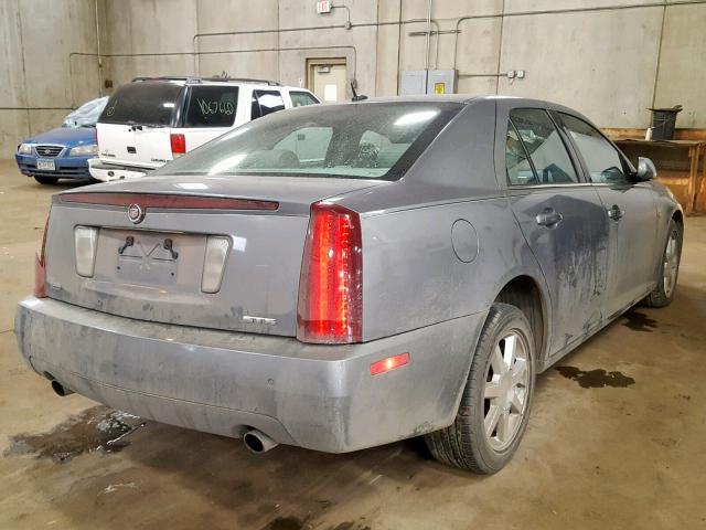 1G6DW677850209521 - 2005 CADILLAC STS GRAY photo 4