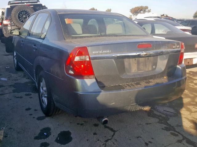 1G1ZT54815F184146 - 2005 CHEVROLET MALIBU LS CHARCOAL photo 3