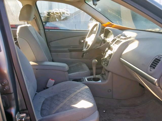 1G1ZT54815F184146 - 2005 CHEVROLET MALIBU LS CHARCOAL photo 5