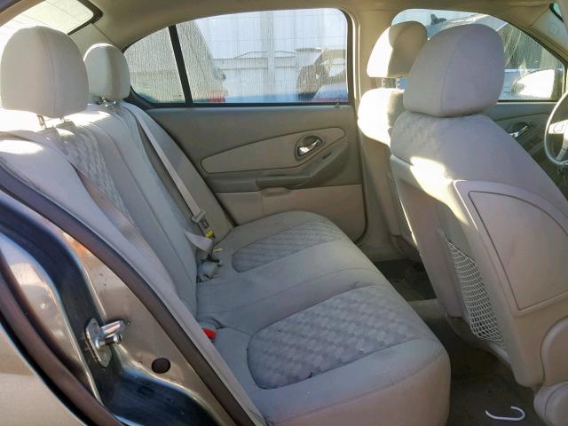 1G1ZT54815F184146 - 2005 CHEVROLET MALIBU LS CHARCOAL photo 6