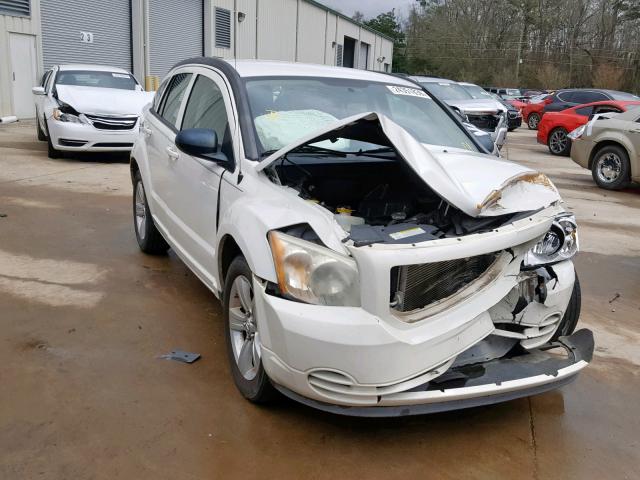 1B3CB4HA9AD529583 - 2010 DODGE CALIBER SX WHITE photo 1