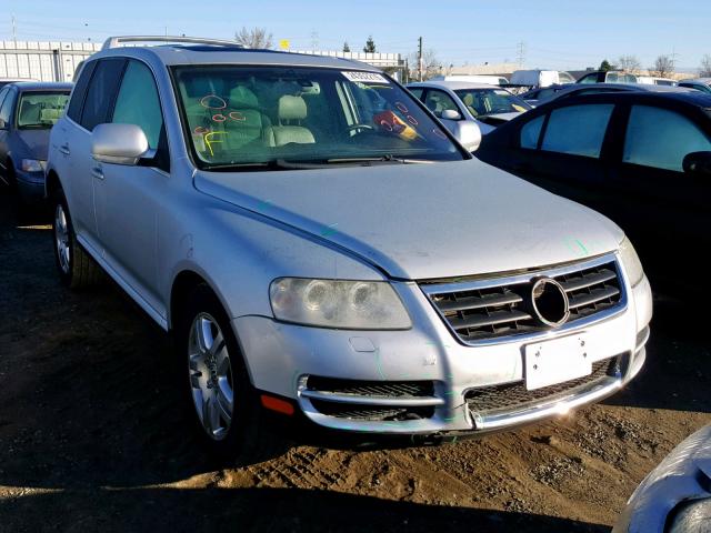 WVGCM77L14D073639 - 2004 VOLKSWAGEN TOUAREG 4. SILVER photo 1