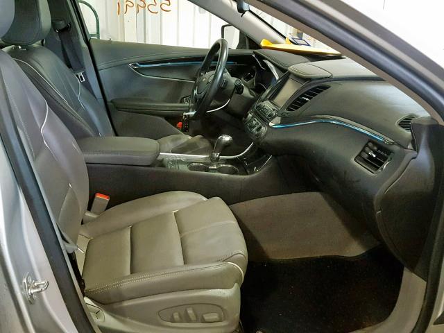 2G1145S33G9148794 - 2016 CHEVROLET IMPALA LTZ ვერცხლისფერი ფოტო 5