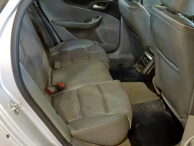 2G1145S33G9148794 - 2016 CHEVROLET IMPALA LTZ ვერცხლისფერი ფოტო 6