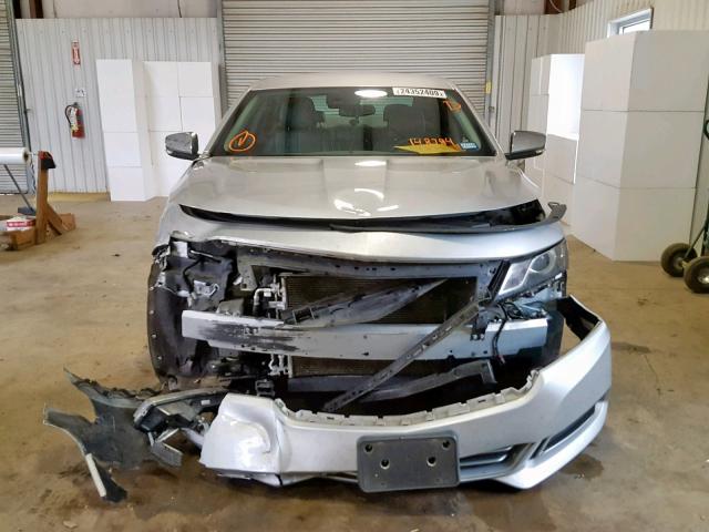2G1145S33G9148794 - 2016 CHEVROLET IMPALA LTZ ვერცხლისფერი ფოტო 9