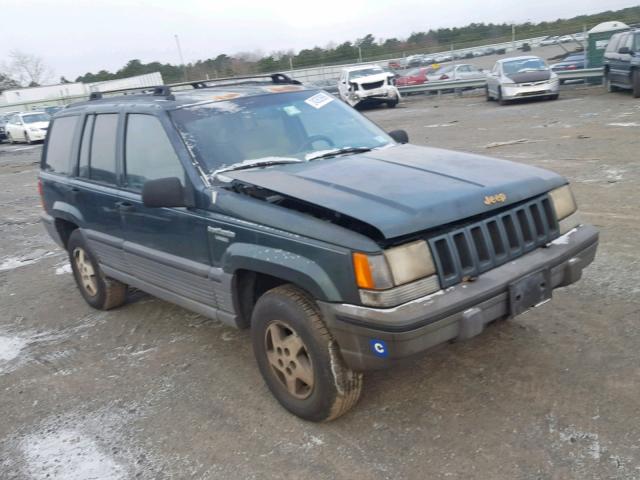 1J4GZ58Y6RC151491 - 1994 JEEP GRAND CHER GREEN photo 1