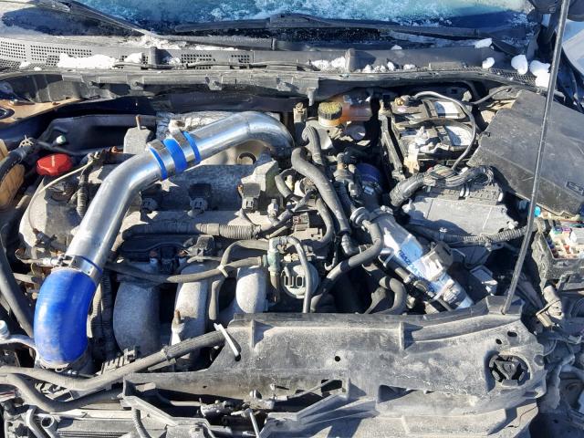 JM1BK34L771764246 - 2007 MAZDA SPEED 3 BLUE photo 7