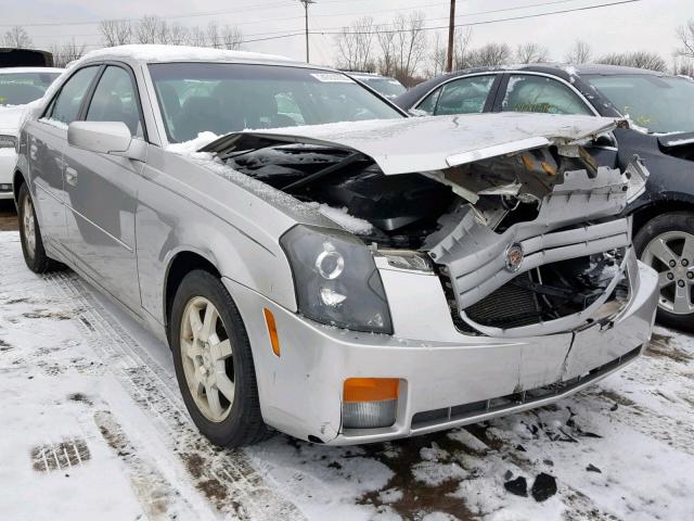 1G6DP577370147830 - 2007 CADILLAC CTS HI FEA SILVER photo 1