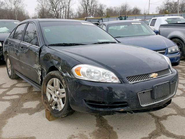 2G1WB5E38E1152519 - 2014 CHEVROLET IMPALA LIM BLACK photo 1