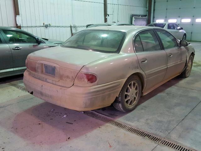 1G4HP52K744109284 - 2004 BUICK LESABRE CU TAN photo 4