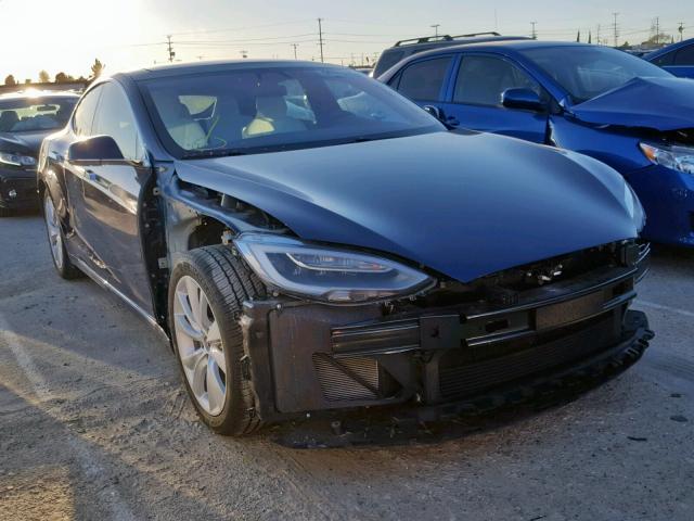 5YJSA1E26GF175046 - 2016 TESLA MODEL S BLUE photo 1