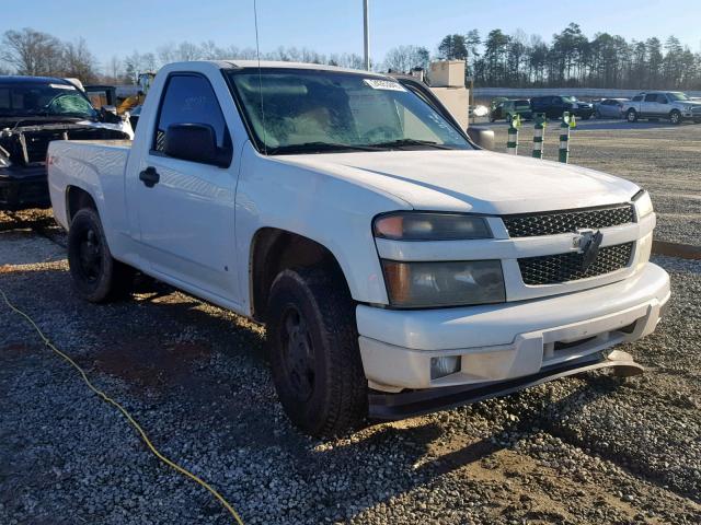 1GCCS148568326867 - 2006 CHEVROLET COLORADO WHITE photo 1