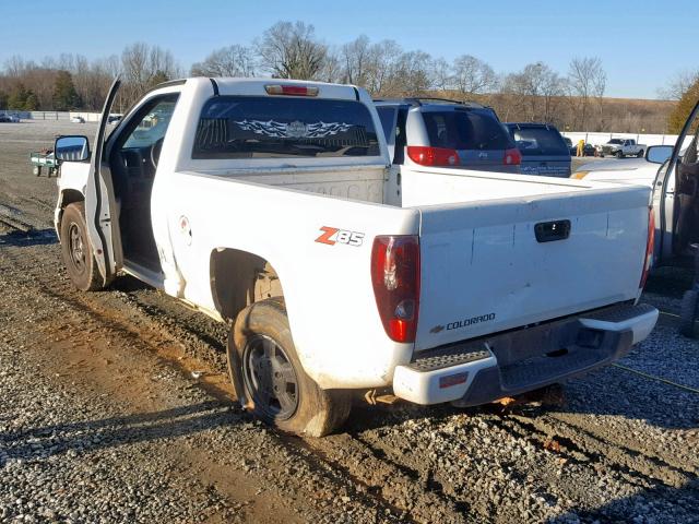 1GCCS148568326867 - 2006 CHEVROLET COLORADO WHITE photo 3