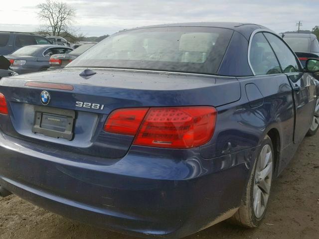 WBADW7C5XBE726564 - 2011 BMW 328 I SULE BLUE photo 4