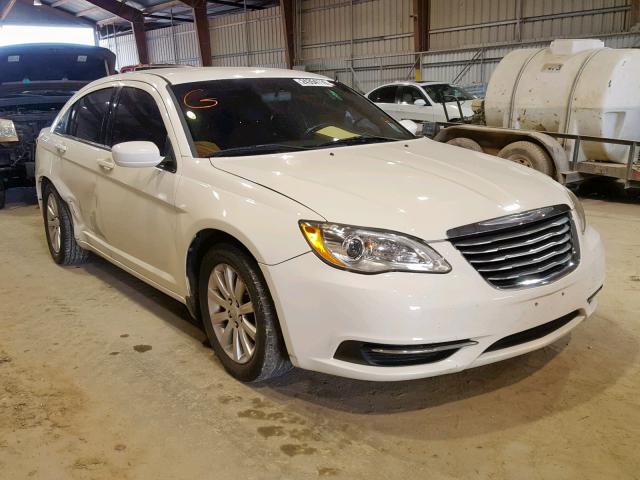 1C3BC1FB2BN521441 - 2011 CHRYSLER 200 TOURIN WHITE photo 1