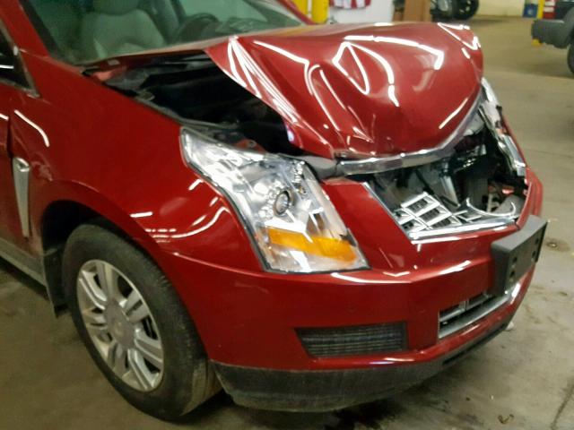 3GYFNGE35DS581026 - 2013 CADILLAC SRX LUXURY Qırmızı foto 9
