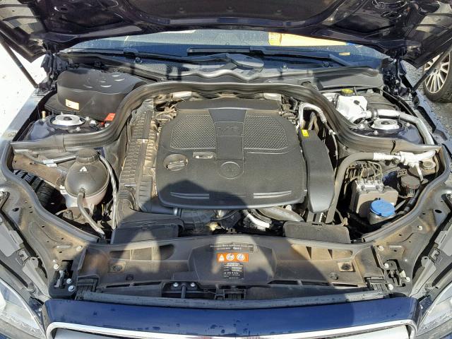 WDDHF5KB9EB054833 - 2014 MERCEDES-BENZ E 350 BLUE photo 7