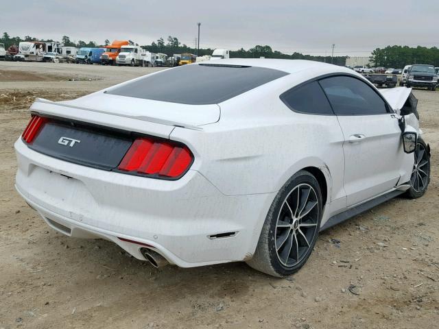 1FA6P8CF8H5237277 - 2017 FORD MUSTANG GT WHITE photo 4