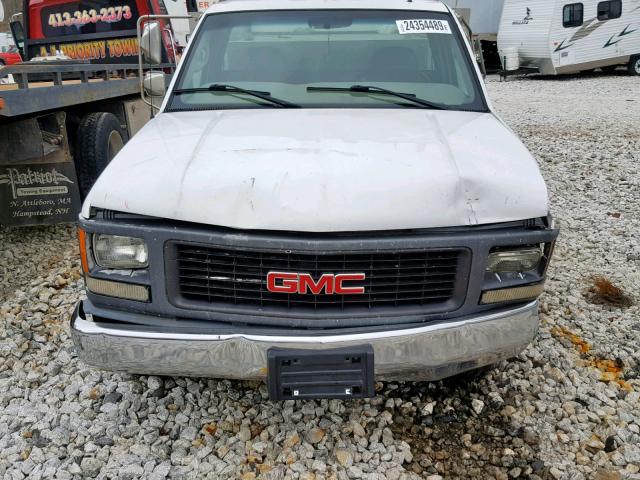 1GDGC34R5YF492707 - 2000 GMC SIERRA C35 WHITE photo 7