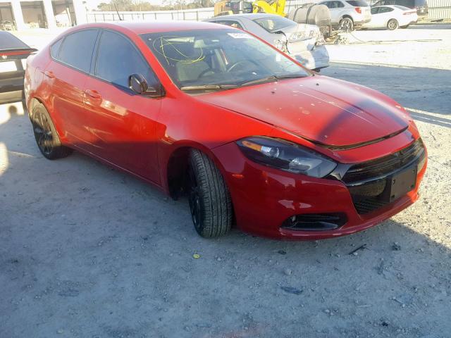 1C3CDFFA3GD822772 - 2016 DODGE DART SXT S RED photo 1