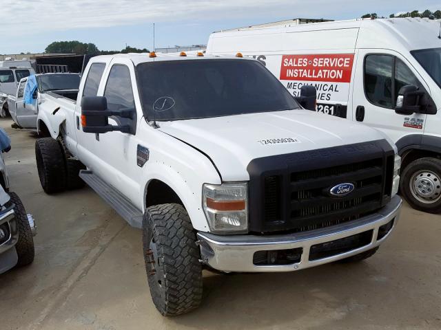 1FTWW31R78EA62159 - 2008 FORD F350 SRW S WHITE photo 1