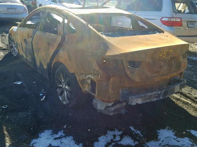 1G1ZE5SX0JF101045 - 2018 CHEVROLET MALIBU PRE BLACK photo 3