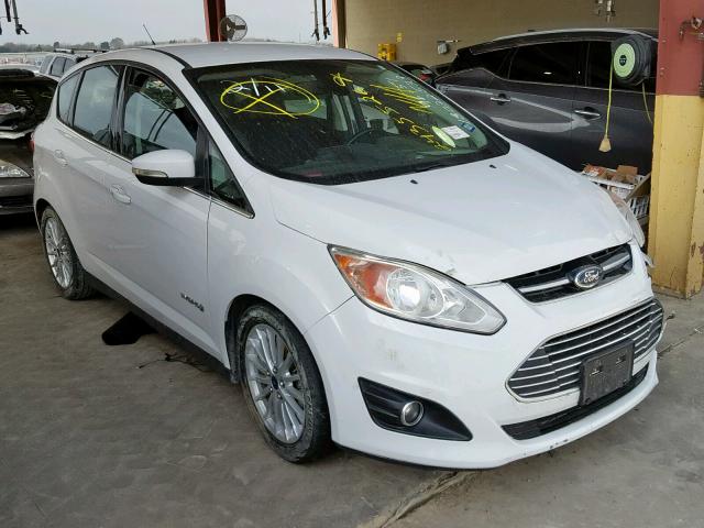 1FADP5BU1DL509700 - 2013 FORD C-MAX SEL WHITE photo 1