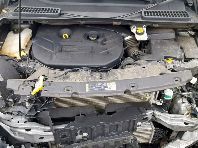 1FMCU0J9XFUB48457 - 2015 FORD ESCAPE TIT GRAY photo 7