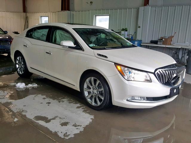 1G4GD5G31EF129459 - 2014 BUICK LACROSSE P WHITE photo 1