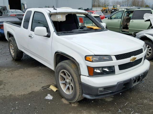 1GCESCF98C8150483 - 2012 CHEVROLET COLORADO L WHITE photo 1