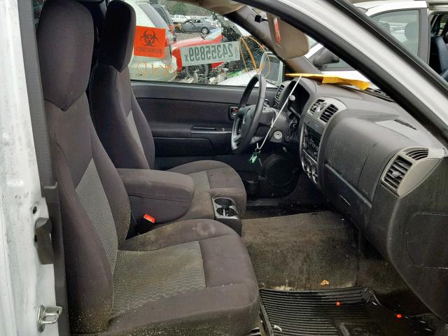 1GCESCF98C8150483 - 2012 CHEVROLET COLORADO L WHITE photo 5