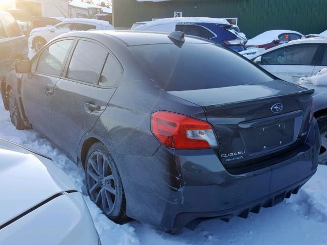 JF1VA1F60J9809098 - 2018 SUBARU WRX LIMITE GRAY photo 3