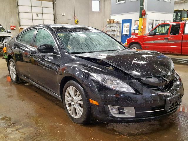 1YVHZ8CB2A5M09829 - 2010 MAZDA 6 S BLACK photo 1