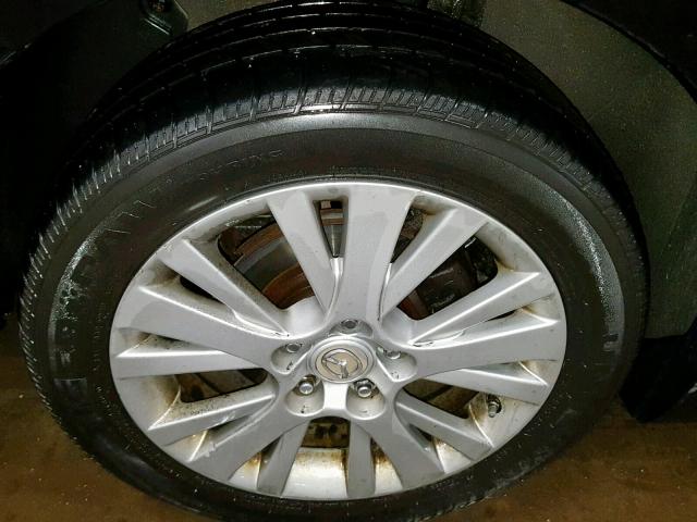 1YVHZ8CB2A5M09829 - 2010 MAZDA 6 S BLACK photo 9