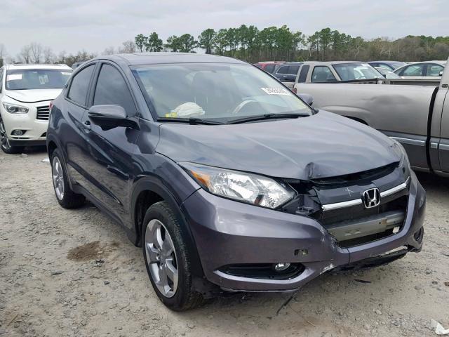 3CZRU5H58HM710209 - 2017 HONDA HR-V EX GRAY photo 1