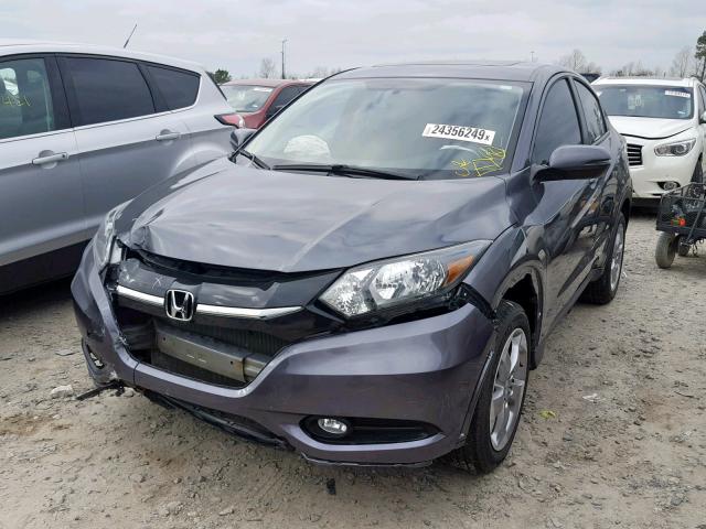 3CZRU5H58HM710209 - 2017 HONDA HR-V EX GRAY photo 2