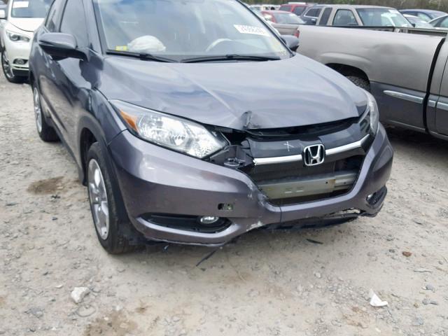 3CZRU5H58HM710209 - 2017 HONDA HR-V EX GRAY photo 9