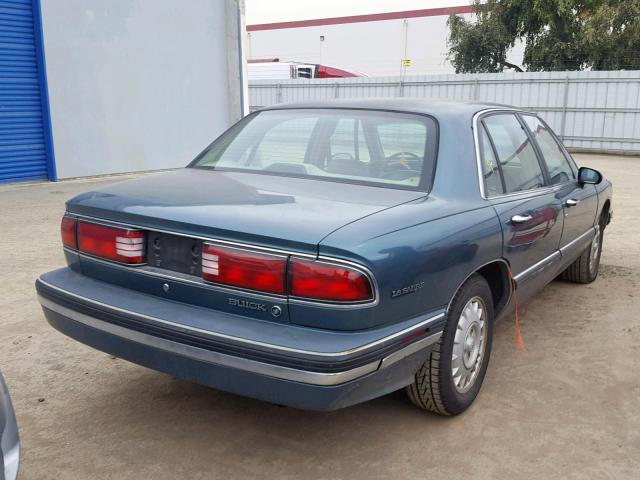 1G4HP52K3TH440712 - 1996 BUICK LESABRE CU GREEN photo 4