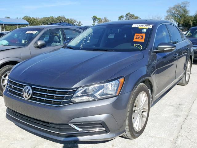 1VWBS7A32GC007316 - 2016 VOLKSWAGEN PASSAT SE GRAY photo 2