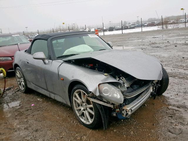 JHMAP21444T004570 - 2004 HONDA S2000 SILVER photo 1