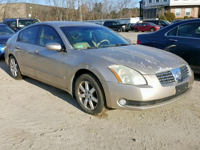 1N4BA41E84C923165 - 2004 NISSAN MAXIMA SE GOLD photo 1